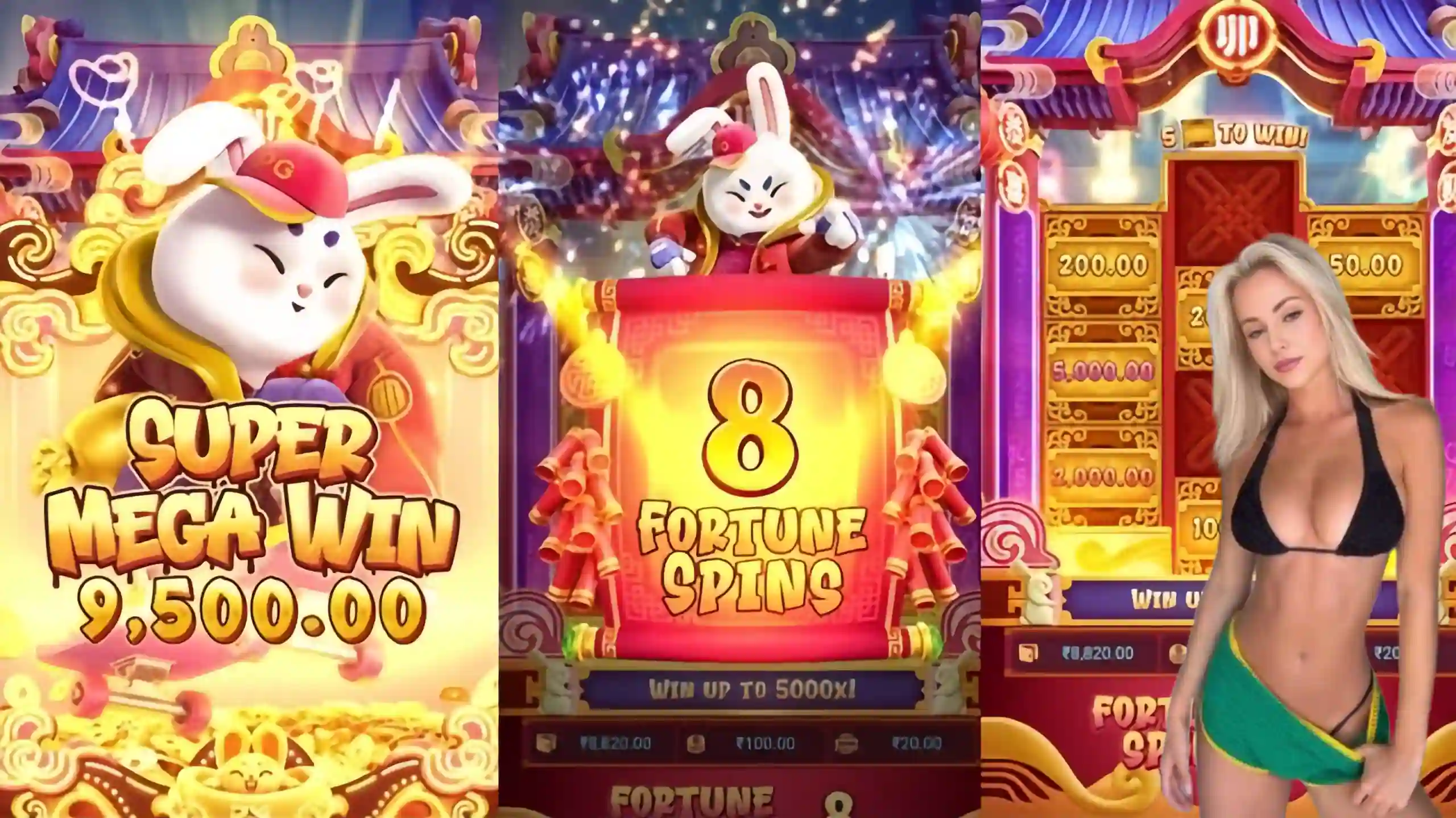 Wild Expansivo Fortune Rabbit a188 - Coelho Dourado que Expande